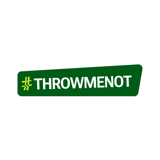 Throwmenot's Logo.